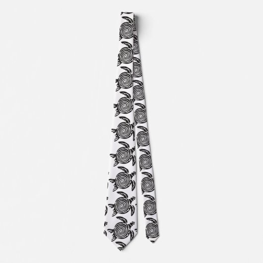 Cravate Tortue de style tribal Thunder_Cove (Devant)