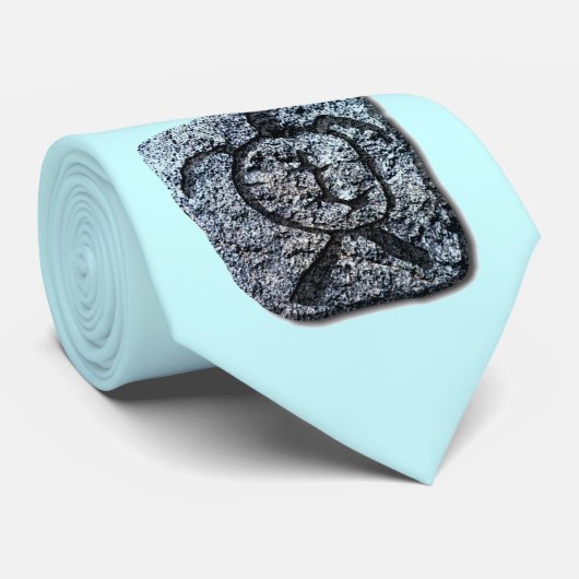 Cravate Tortue hawaïenne (Roulé)