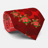 Cravate Tortues de Honu de Noël (Roulé)