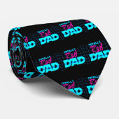 Cravate Totalement cadeau drôle de la fête des pères 80s (Roulé)