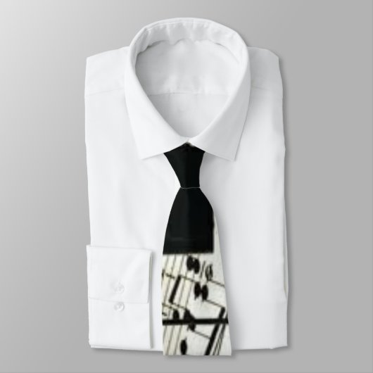 Cravate Touches de piano (Attaché)