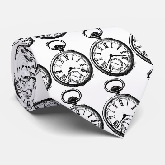 Cravate Toujours à l'heure (Roulé)