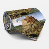 Cravate Tour de Babel (Roulé)