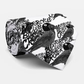 Cravate Tour de moto (Roulé)