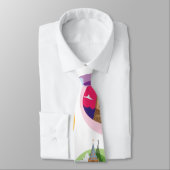 Cravate Tour d'horloge Big Ben Westminster (Attaché)