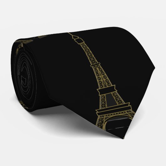 Cravate Tour Eiffel (Roulé)