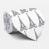 Cravate Tour Eiffel (Roulé)