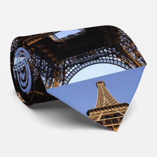 Cravate Tour Eiffel de Paris (Roulé)