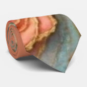 Cravate tourbillon de papillon plumeux (Roulé)
