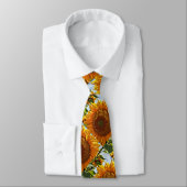 Cravate tournesol (Attaché)