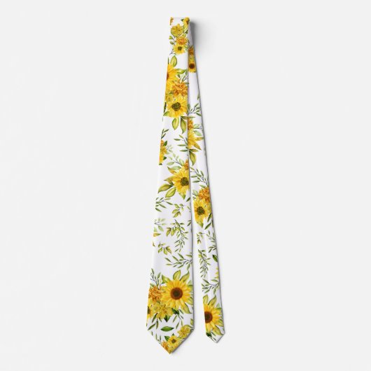 Cravate Tournesol 8 (Devant)