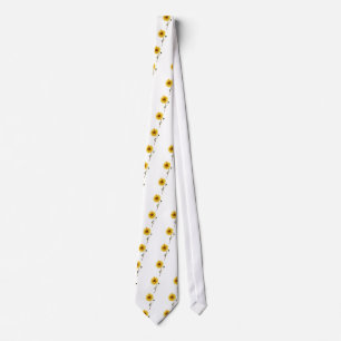 Cravate Tournesol jaune