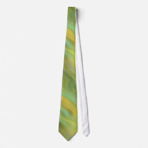 Cravate Tournesol Jaune Wavy Texture