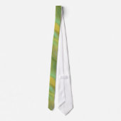 Cravate Tournesol Jaune Wavy Texture (Dos)