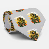 Cravate Tournesol trop Cool (Roulé)