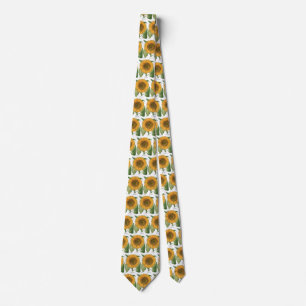Cravate Tournesol Vintage par Basilius Besler