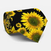 Cravate Tournesols (Roulé)