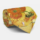 Cravate Tournesols de Van Gogh (Roulé)