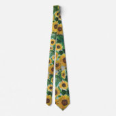 Cravate tournesols d'enfance (Dos)