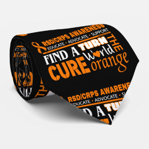 Cravate Tournez l'orange mondiale...RSD/CRPS