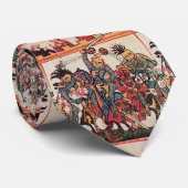 CRAVATE TOURNOI MÉDIÉVAL, COMBATTRE DES CHEVALIERS ET DES  (Roulé)