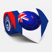 Cravate Tous les blancs - le football de la Nouvelle (Roulé)