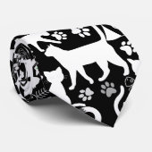 Cravate Tous les chats motif.w.bx4 (Roulé)