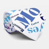 Cravate Tous les présidents américains (Roulé)