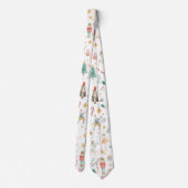 Cravate Tout Casse-Noisette Noël Blanc (Dos)