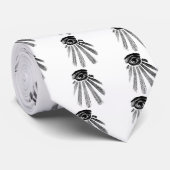 Cravate Tout le maçon voyant d'oeil (Roulé)