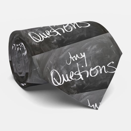 Cravate Toute question Texte du tableau de bord (Roulé)