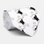 Cravate Toy Fox Terrier Histoire Conception (Roulé)