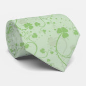 Cravate Tracé shamrock (Roulé)