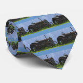 Cravate Tracteur agricole Véhicule de travail de transport (Roulé)