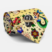 Cravate traditionnel de feuille d'instantané de (Roulé)