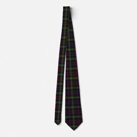 Cravate traditionnel Malcolm Plaid (Dos)