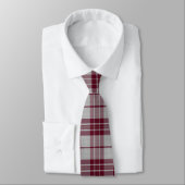 Cravate traditionnelle MacGregor robe tatan Plaid (Attaché)
