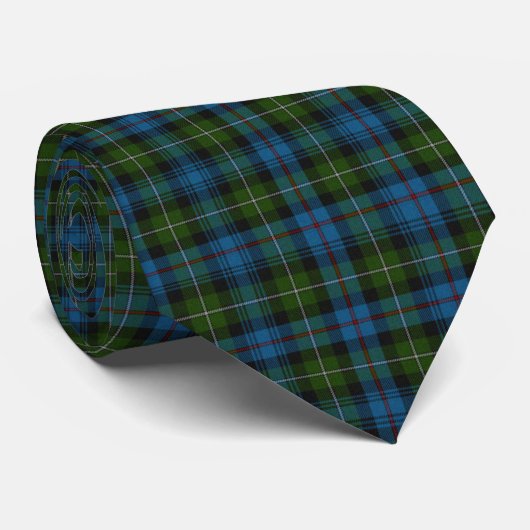 Cravate traditionnelle MacKenzie Tartan (Roulé)