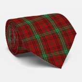 Cravate traditionnelle Morrison Tartan Plaid (Roulé)