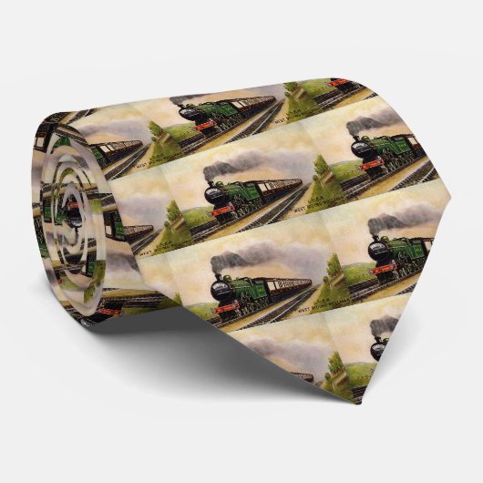 Cravate Train à vapeur (Roulé)