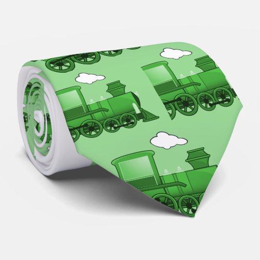 Cravate Train à vapeur (Roulé)