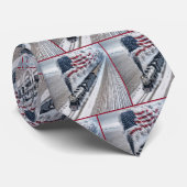 Cravate Train américain de la liberté (Roulé)