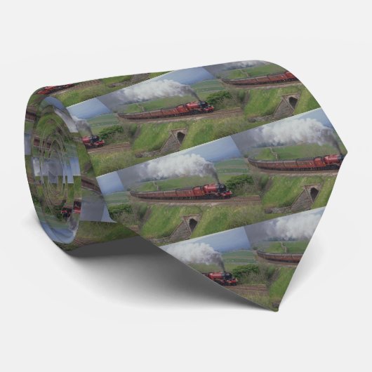 Cravate Train de vapeur (Roulé)