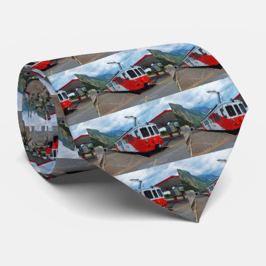 Cravate Train pour Chamonix (Roulé)