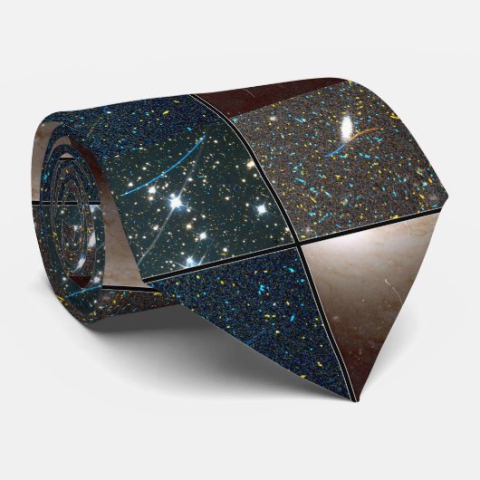 Cravate Traînées incurvées de petits asteroïdes (Roulé)