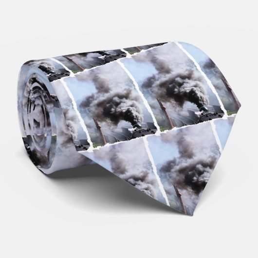 CRAVATE TRAINS À VAPEUR (Roulé)