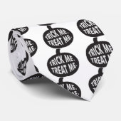 Cravate Traitez-moi en B/W (Roulé)