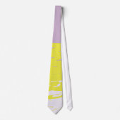 Cravate Traits de pinceau Art (Devant)