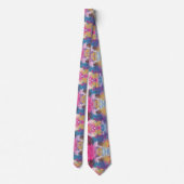 Cravate Traits de Pinceau Colorés (Dos)