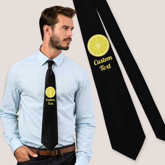 Cravate Tranche de citron